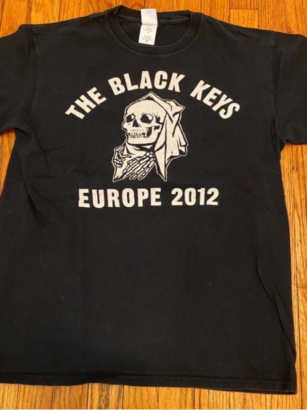 The Black Keys "Europe 2012 Tour" Concert T-Shirt - Size Medium